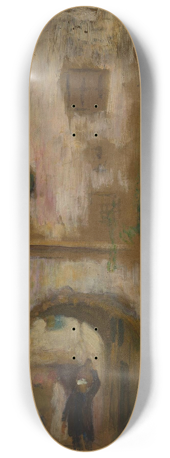 Stanisaw Chlebowski - Alleyway 8.25 inch art skate deck