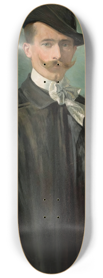 Stanisaw Jarocki - Self-portrait 8.25 inch art skate deck