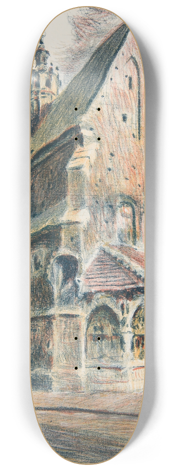 Stanisaw Kamocki - St. Barbara 8.25 inch art skate deck