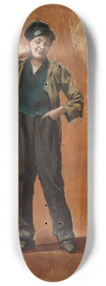 Stanisaw Lentz - Urchin 8.25 inch art skate deck