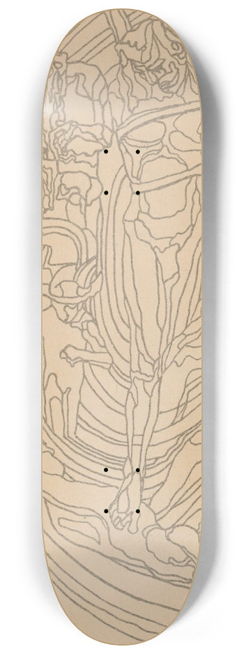 Stanisaw Wyspiaski - Apollo 8.25 inch art skate deck