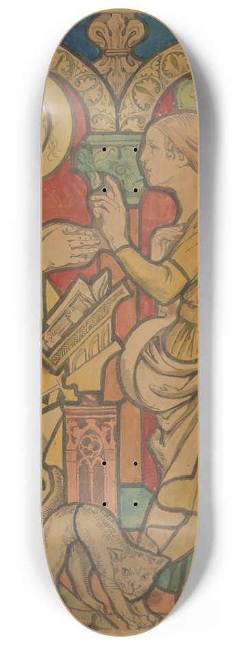 Stanisaw Wyspiaski - Zwiastowanie 8.25 inch art skate deck