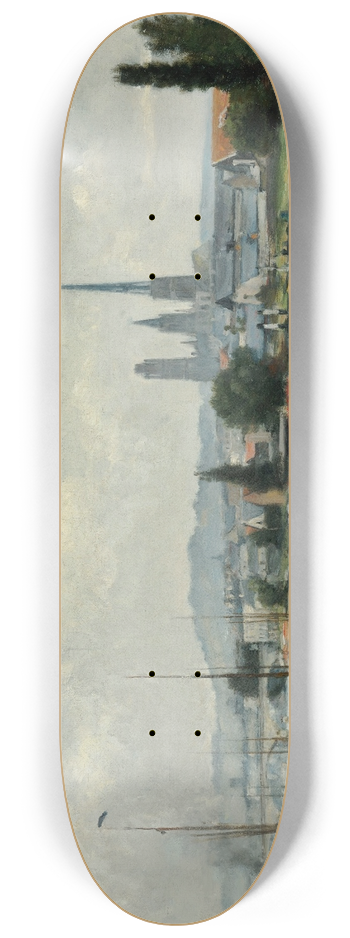 Stanislas Lpine - La Seine  Rouen 8.25 inch art skate deck
