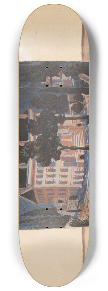 Stewart Wheeler - Bandbox 8.25 inch art skate deck