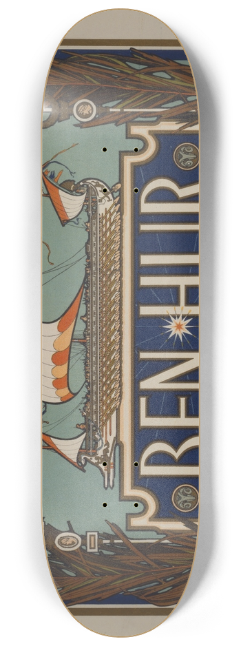 Strobridge and Co - Ben-Hur. 8.25 inch art skate deck