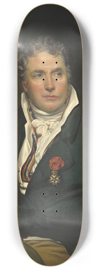 Studio of Georges Rouget - Jacques-Louis David 8.25 inch art skate deck