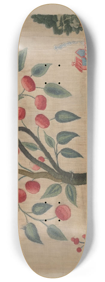 Suzanne Chapman - Petticoat Border 8.25 inch art skate deck