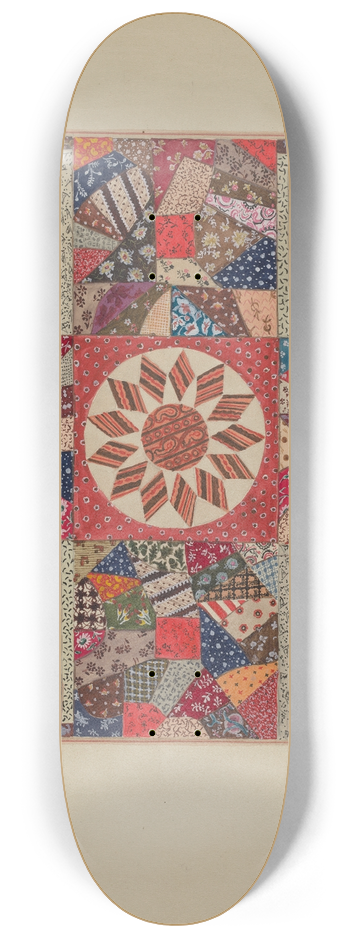 Suzanne Roy - Crib Coverlet 8.25 inch art skate deck