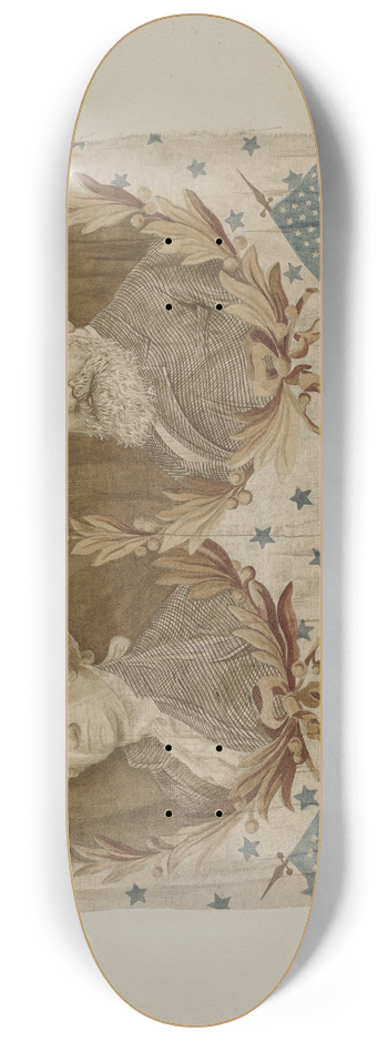 Suzanne Roy - Historical Printed Cotton 8.25 inch art skate deck