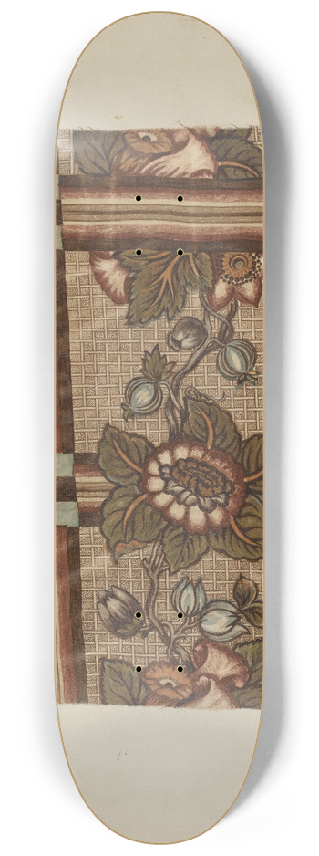 Suzanne Roy - Printed Cotton 8.25 inch art skate deck