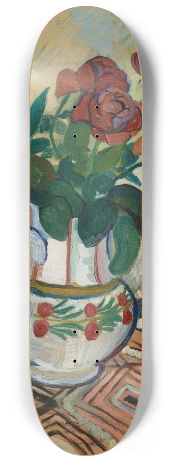 Suzanne Valadon - Bouquet de roses 8.25 inch art skate deck