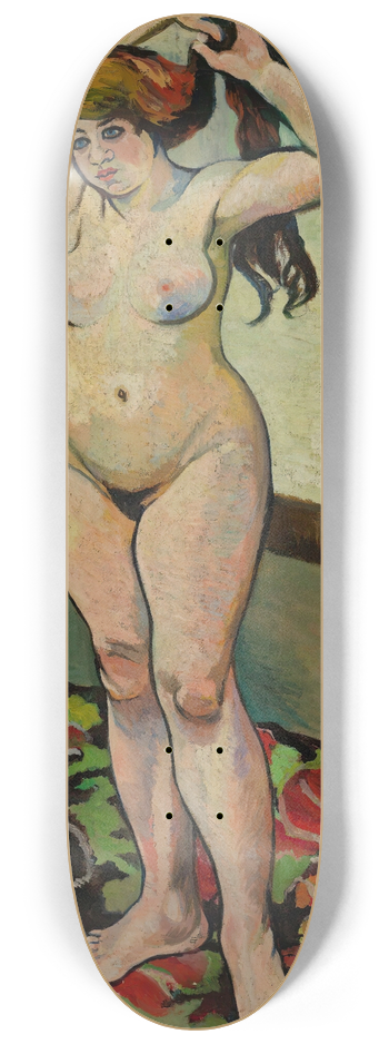 Suzanne Valadon - Gilbert Nue Se Coiffant 8.25 inch art skate deck