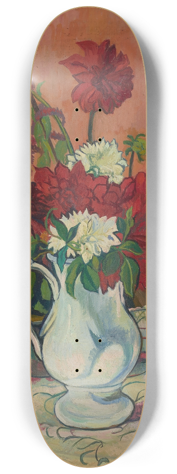 Suzanne Valadon - Nature morte au vase de fleurs 8.25 inch art skate deck