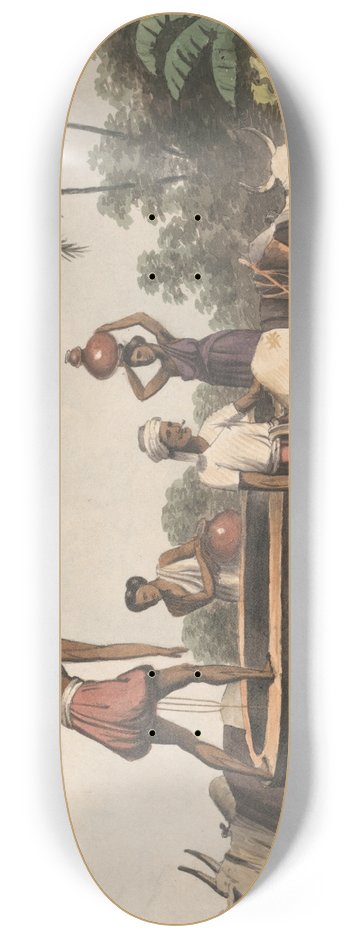 John Gantz - The Puckally 8.25 inch art skate deck