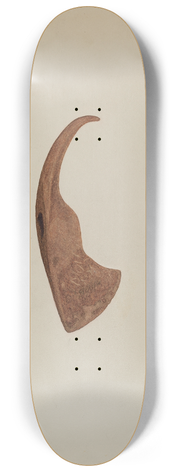 Sydney Roberts - Iron Hatchet Head 8.25 inch art skate deck