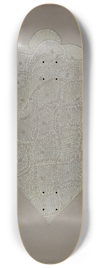 Sylvia De Zon - Scarf 8.25 inch art skate deck