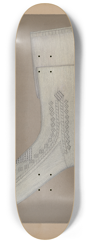 Sylvia De Zon - Stockings 8.25 inch art skate deck