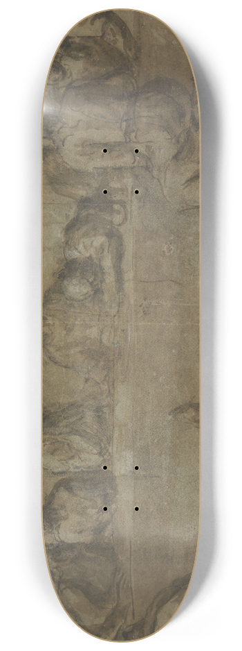 Taddeo Zuccari - The communion 8.25 inch art skate deck
