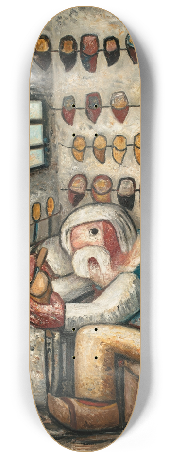 Tadeusz Makowski - In a bath 8.25 inch art skate deck