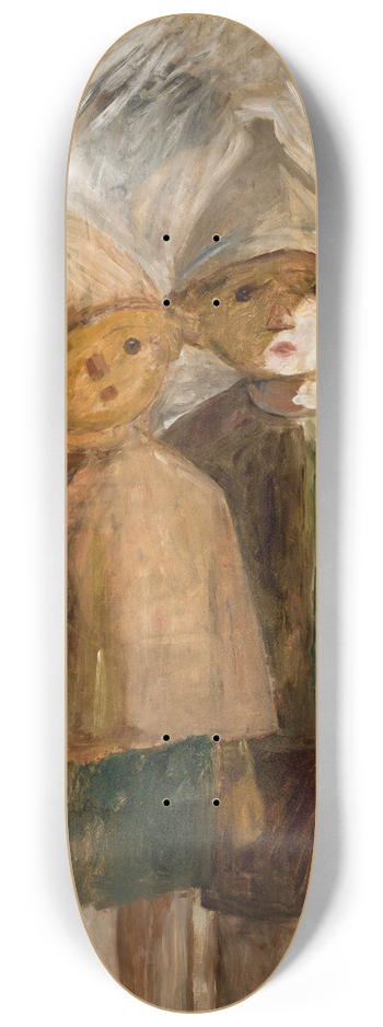 Tadeusz Makowski - Little pupils 8.25 inch art skate deck