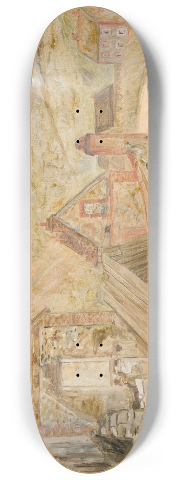 Tadeusz Makowski - Road to Merey 8.25 inch art skate deck