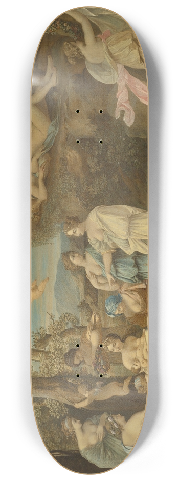 The Hovingham Master - The Birth Of Bacchus 8.25 inch art skate deck