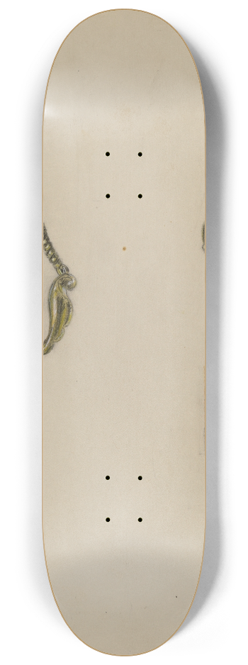 Theodore Kraus - Earring 8.25 inch art skate deck