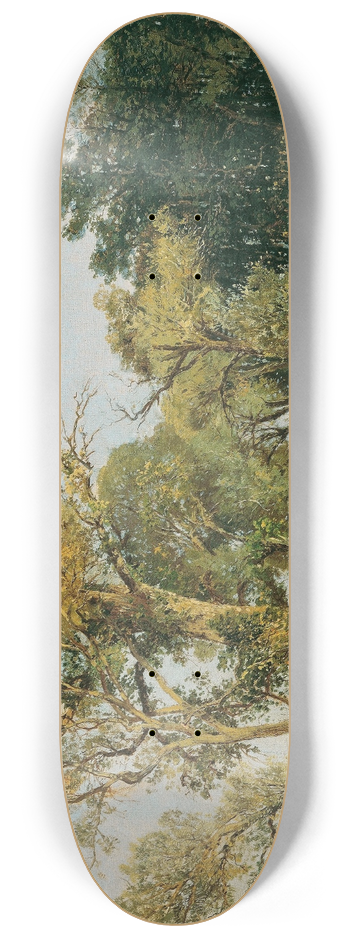 Theodor Von Hrmann - Auf Der Ligethi Puszta 8.25 inch art skate deck
