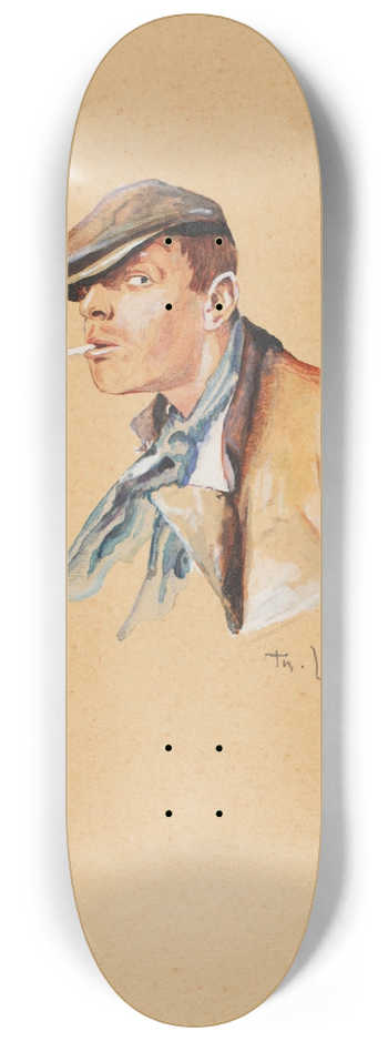 Theodor Zasche - Ein Plcher 8.25 inch art skate deck