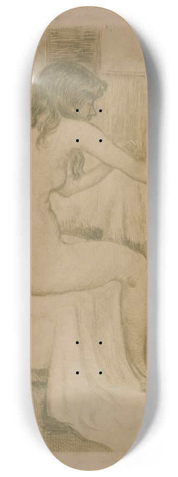 Theo van Rysselberghe - Het toilet 8.25 inch art skate deck