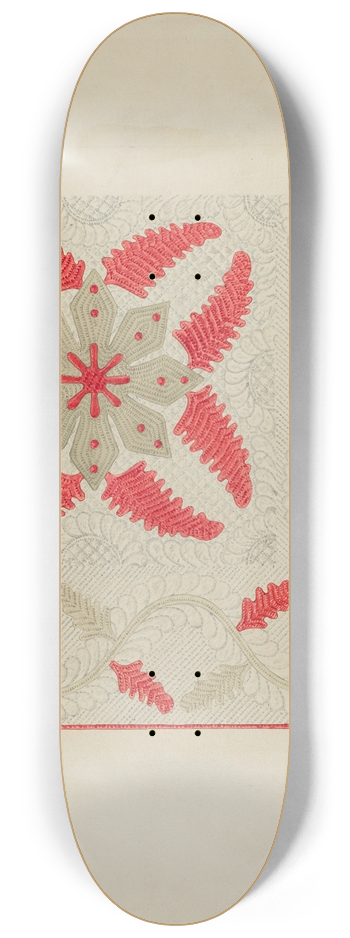 Therkel Anderson - Quilt 8.25 inch art skate deck