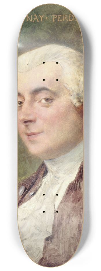 Thobald Chartran - Portrait de Louis Delaunay 8.25 inch art skate deck