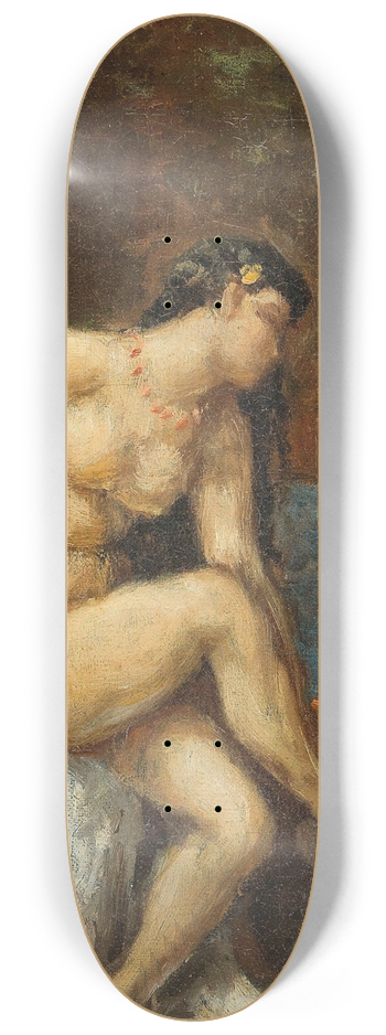 Thodore Chassriau - At her Toilette 8.25 inch art skate deck