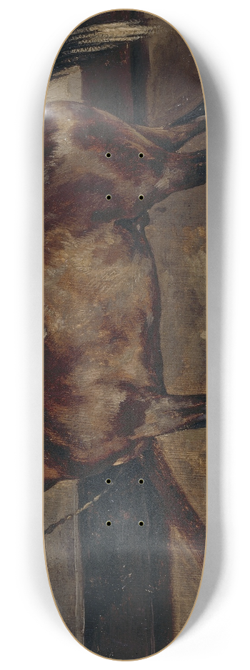 Thodore Gricault - Cheval brun  lcurie 8.25 inch art skate deck
