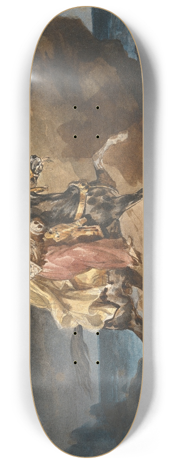 Thodore Gricault - The Giaour 8.25 inch art skate deck