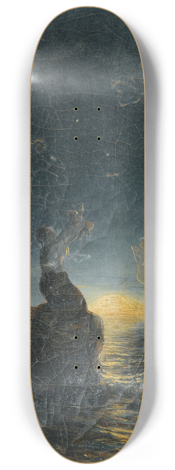 Thodore Gudin - The castaway 8.25 inch art skate deck