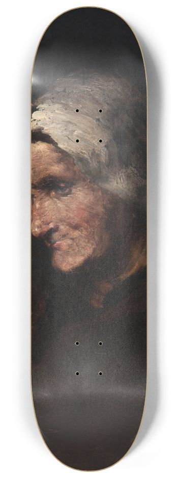 Thodule Ribot - Cabeza de anciana 8.25 inch art skate deck