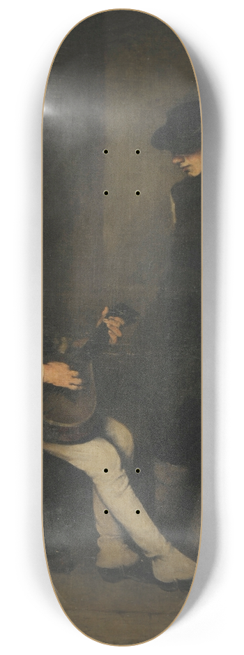 Thodule Ribot - Le Joueur de guitare 8.25 inch art skate deck