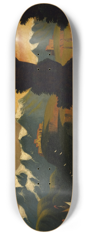Thomas Chambers - Landscape 8.25 inch art skate deck