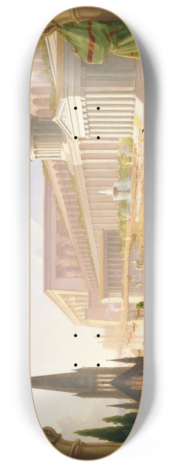 Thomas Cole - Architects Dream 8.25 inch art skate deck