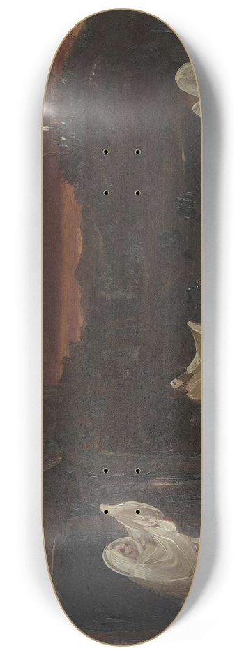 Thomas Cole - Dead Rising from Tombs 8.25 inch art skate deck