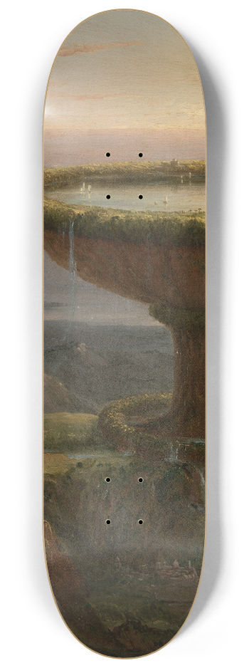 Thomas Cole - The Titans Goblet 8.25 inch art skate deck