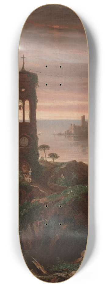 Thomas Cole - The VesperHymn 8.25 inch art skate deck
