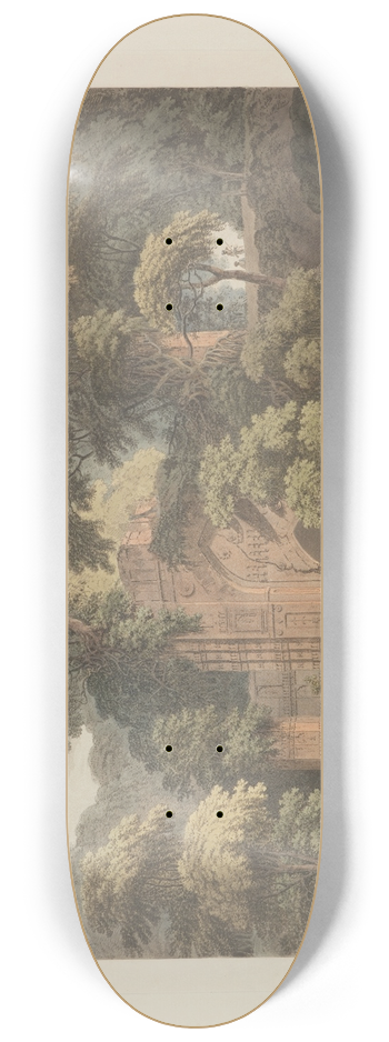 Thomas Daniell - Oriental scenery Pl.04 8.25 inch art skate deck
