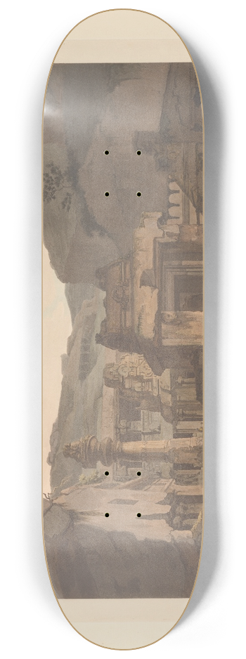 Thomas Daniell - Oriental scenery Pl.31 8.25 inch art skate deck