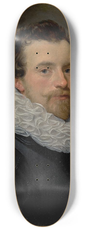 Thomas de Keyser - Portrait of a Young Man with a Ruff 8.25 inch art skate deck