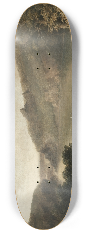 Thomas Doughty - View of a Lake 8.25 inch art skate deck
