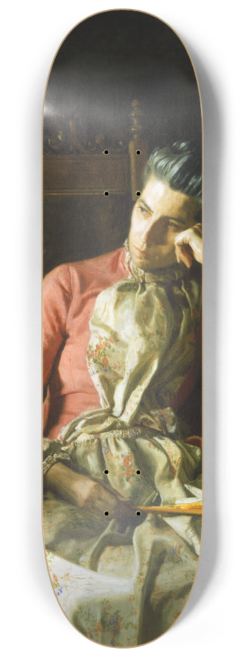 Thomas Eakins - Miss Amelia Van Buren 8.25 inch art skate deck