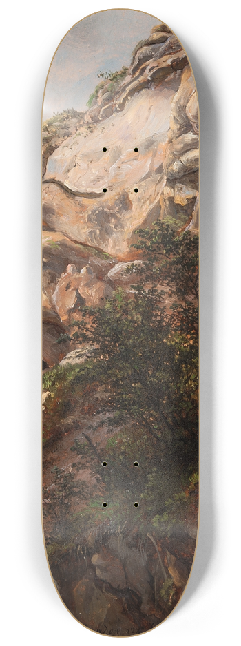 Thomas Fearnley - Rock at Berchtesgaden 8.25 inch art skate deck