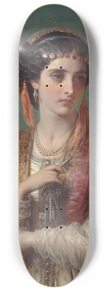 Thomas Francis Dicksee - Jessica 8.25 inch art skate deck